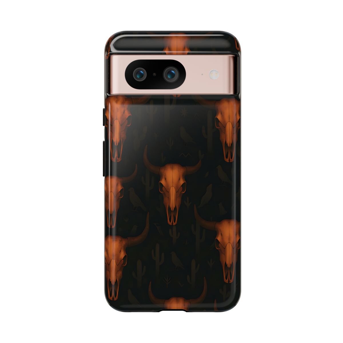 Ember Skulls Tough Phone Case