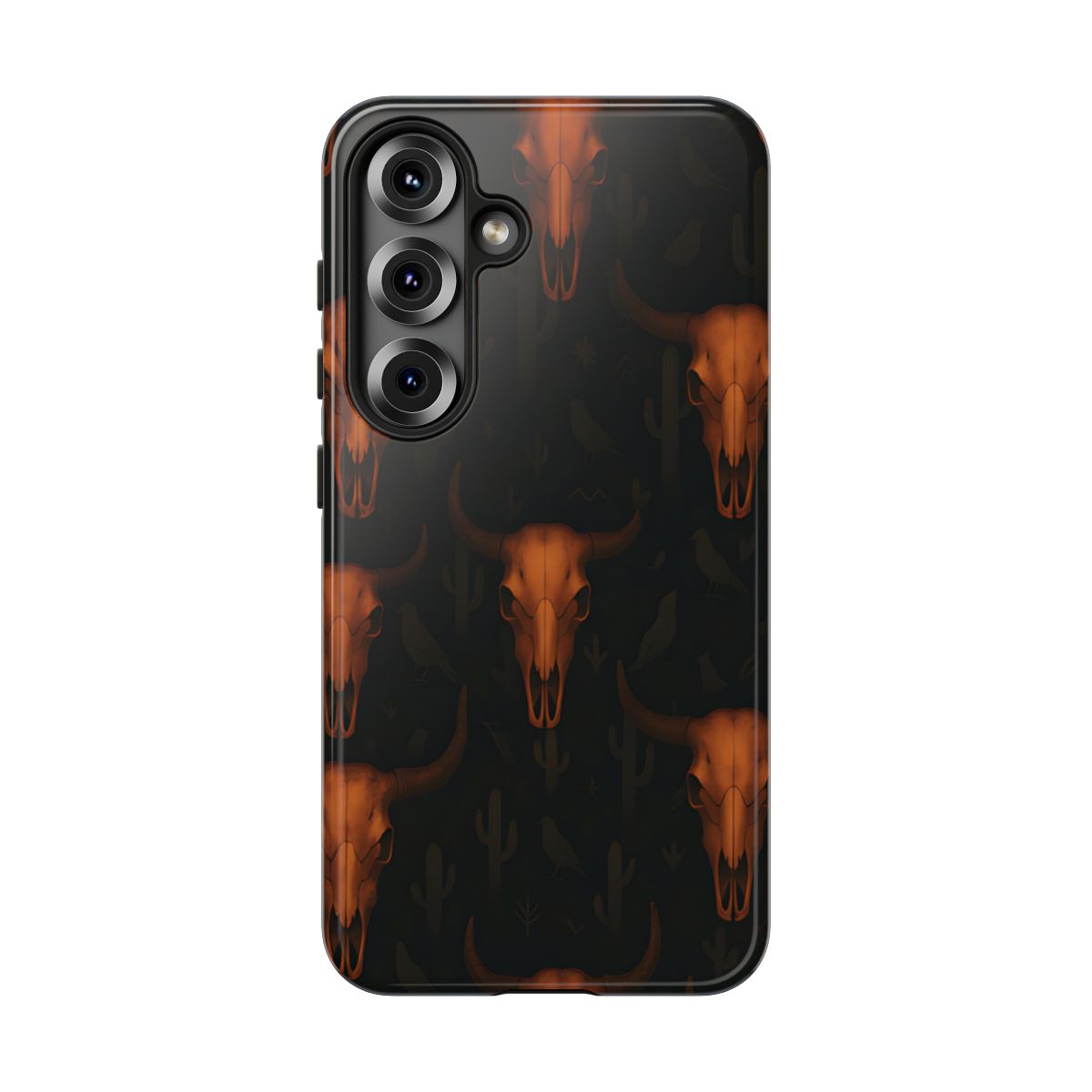 Ember Skulls Tough Phone Case