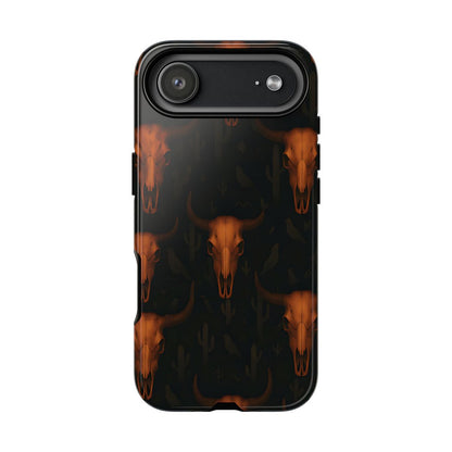 Ember Skulls Tough Phone Case
