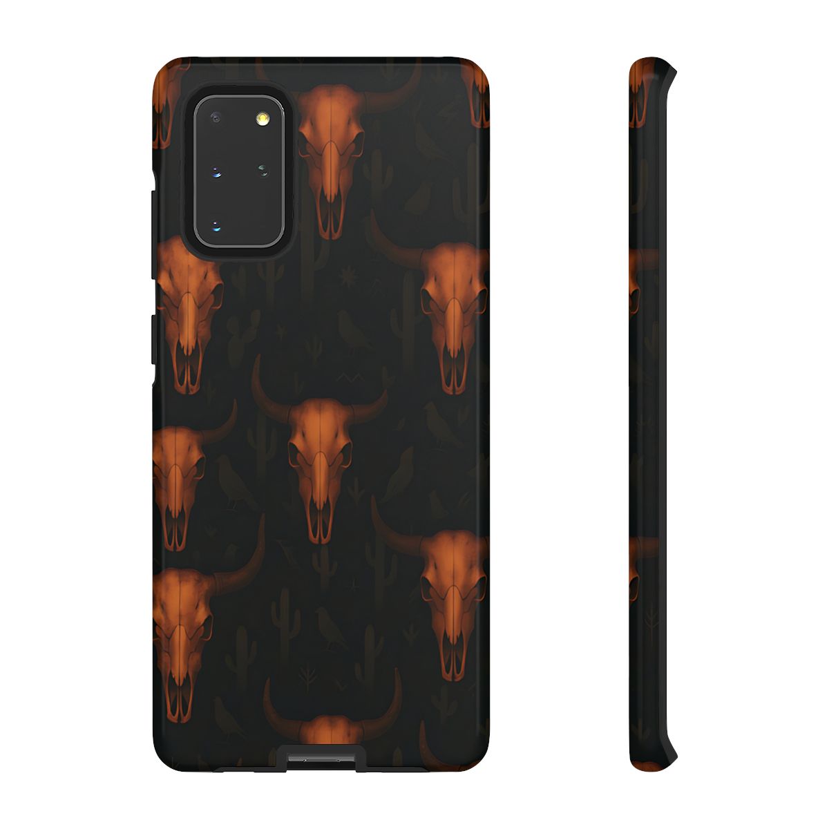 Ember Skulls Tough Phone Case