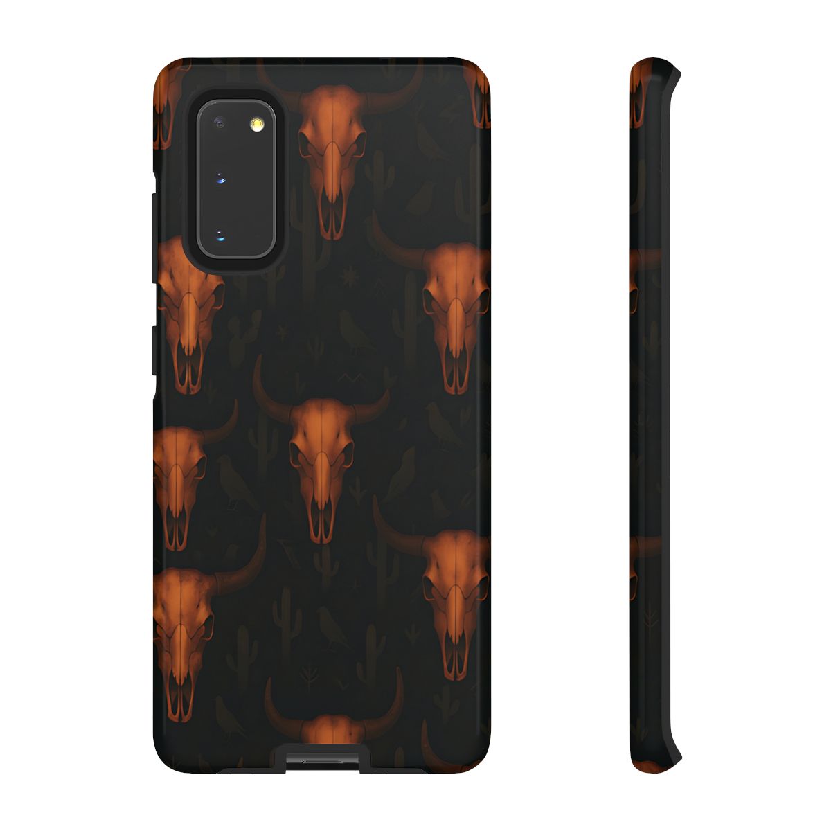 Ember Skulls Tough Phone Case