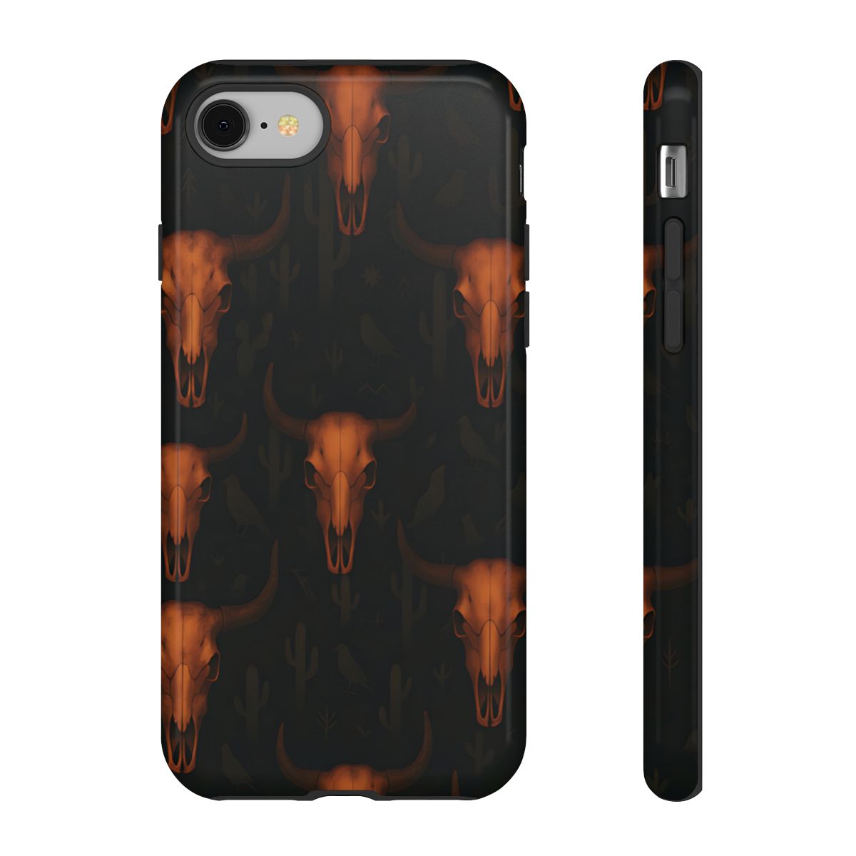 Ember Skulls Tough Phone Case