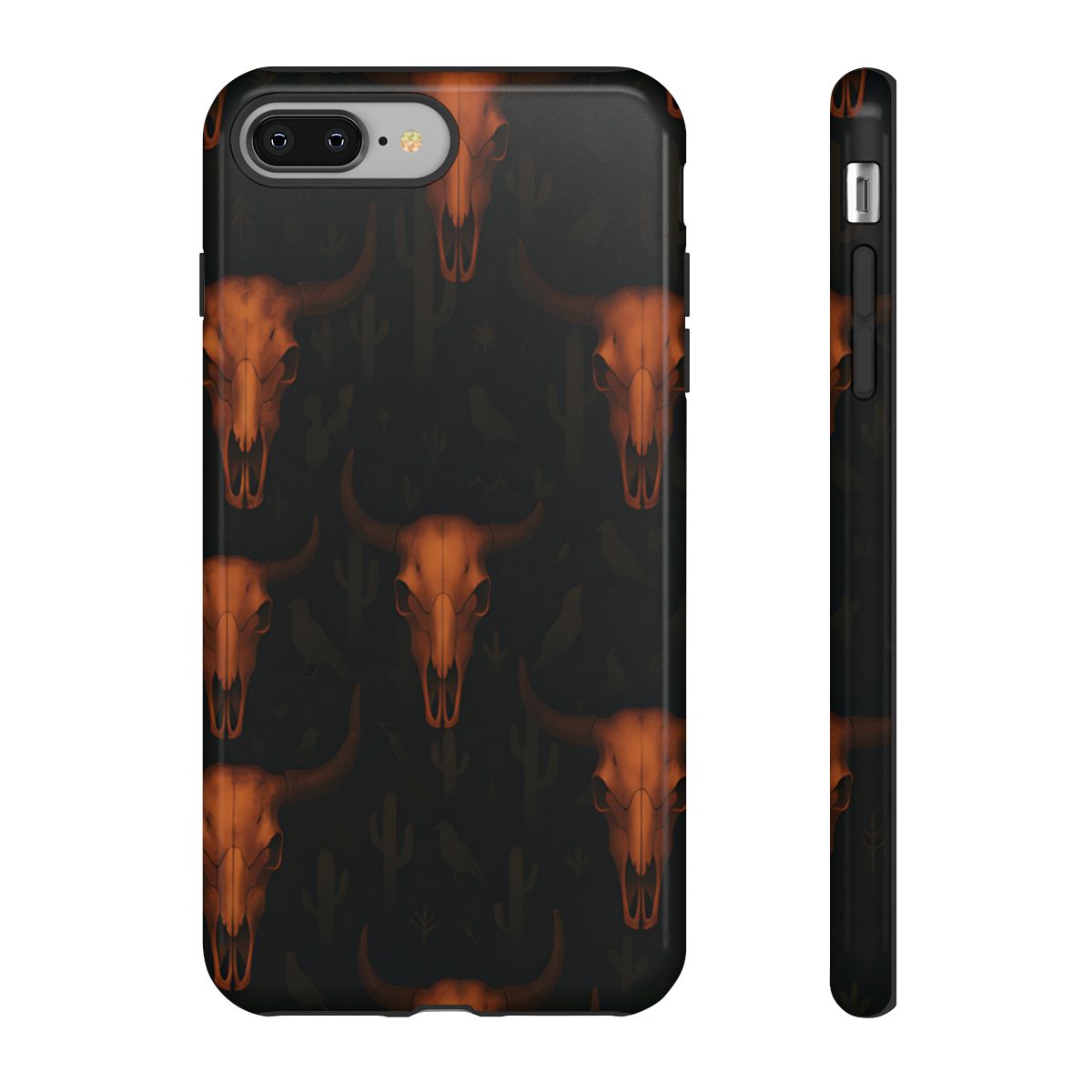 Ember Skulls Tough Phone Case