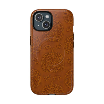 Embossed Pumpkins Magnetic Case