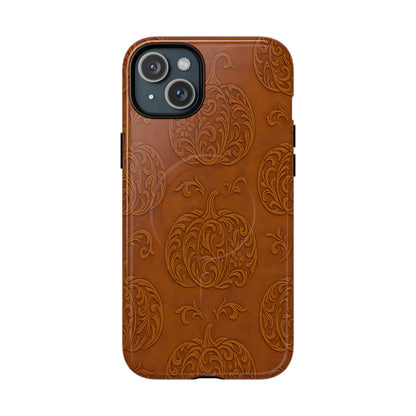 Embossed Pumpkins Magnetic Case
