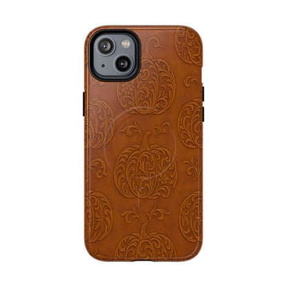 Embossed Pumpkins Magnetic Case