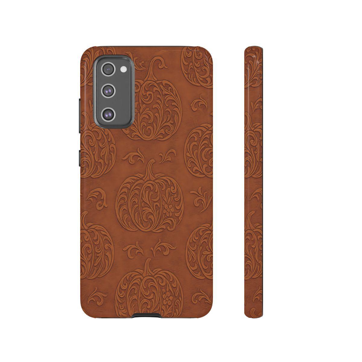 Embossed Pumpkins Tough Case