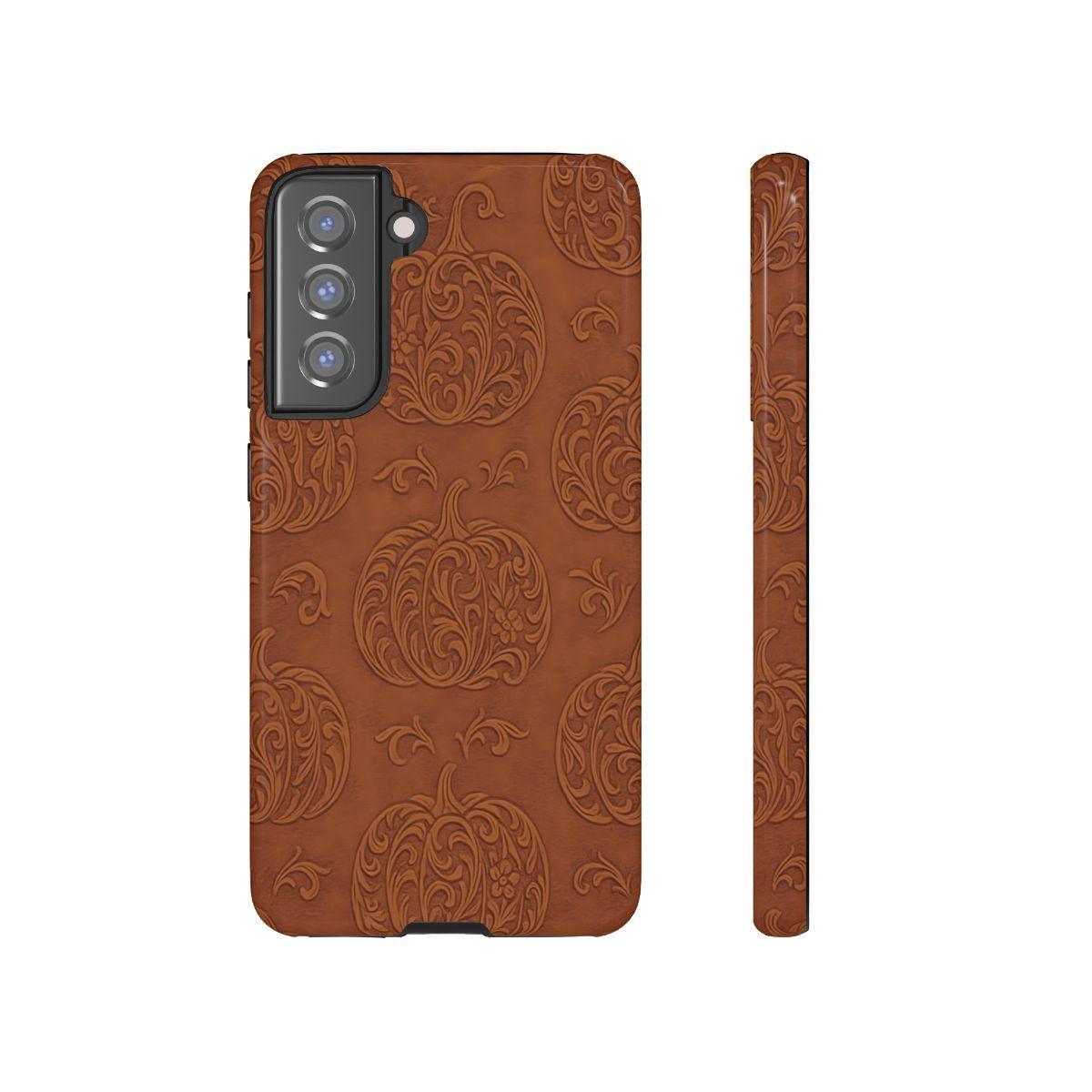 Embossed Pumpkins Tough Case