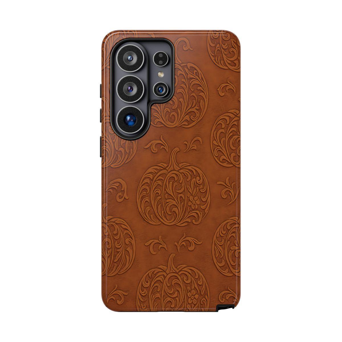 Embossed Pumpkins Tough Case