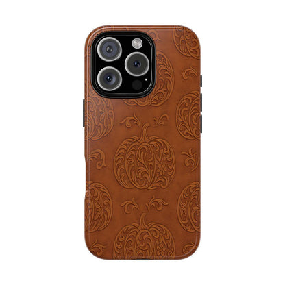 Embossed Pumpkins Tough Case