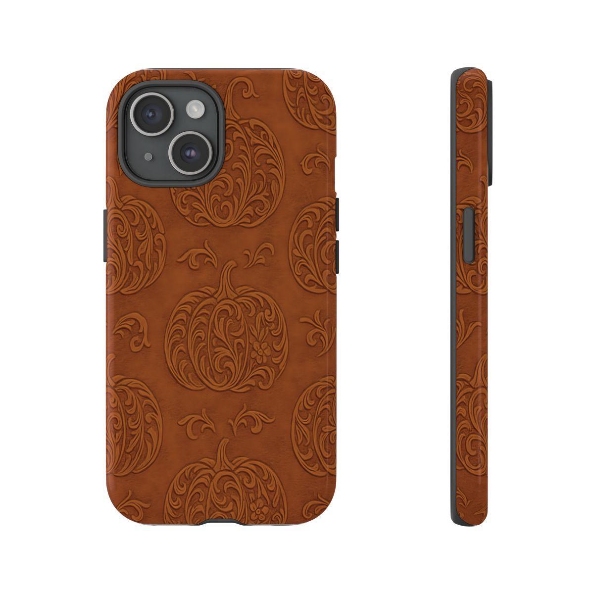 Embossed Pumpkins Tough Case