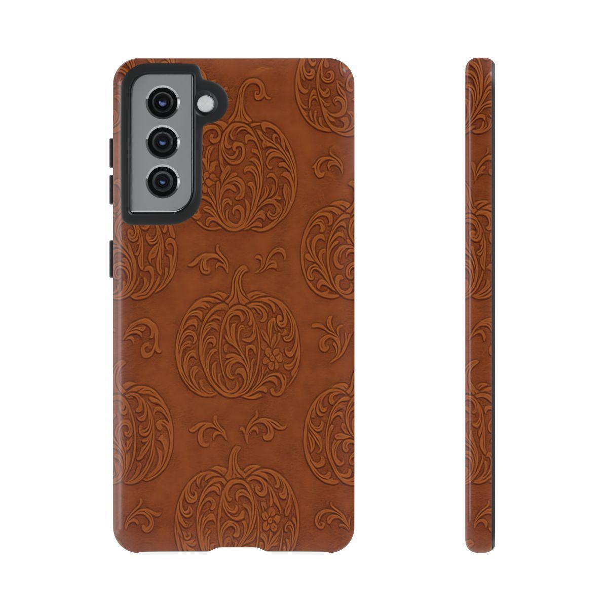 Embossed Pumpkins Tough Case