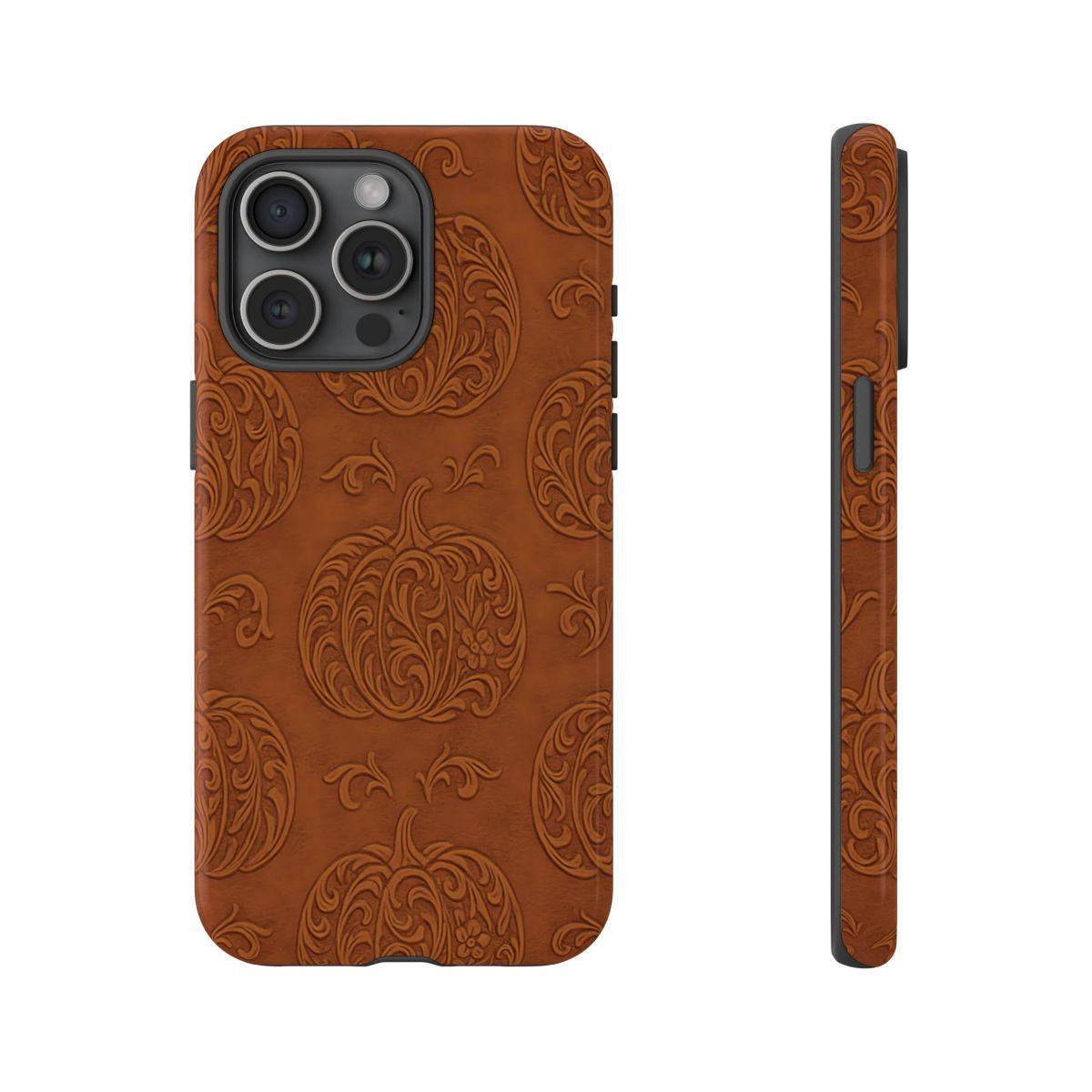 Embossed Pumpkins Tough Case