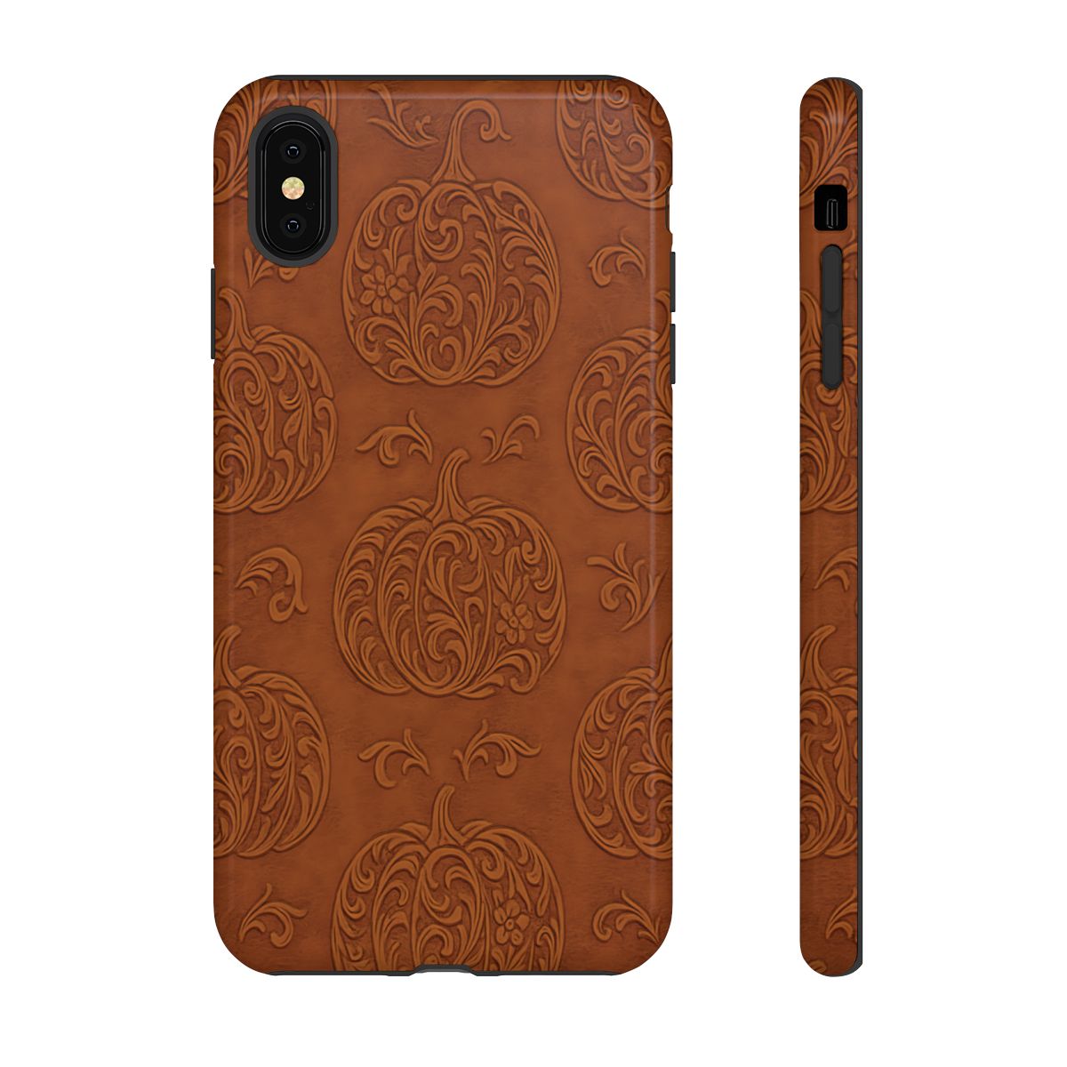 Embossed Pumpkins Tough Case