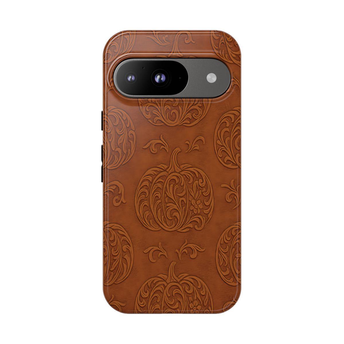 Embossed Pumpkins Tough Case