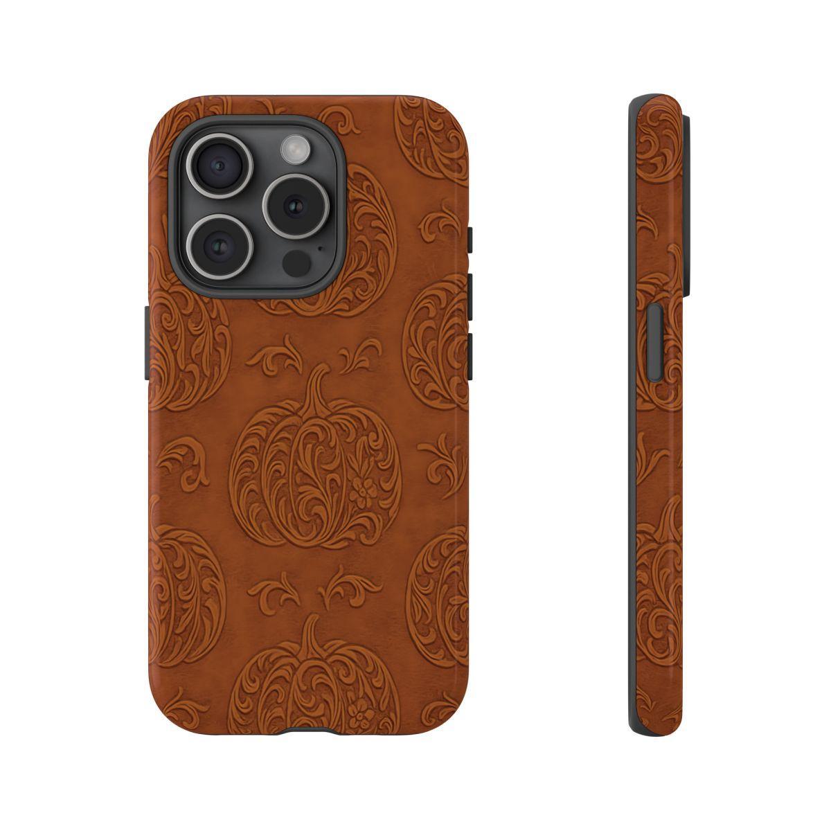 Embossed Pumpkins Tough Case