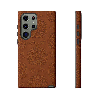 Embossed Pumpkins Tough Case
