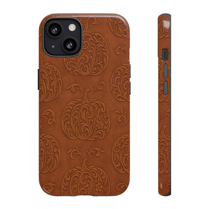 Embossed Pumpkins Tough Case