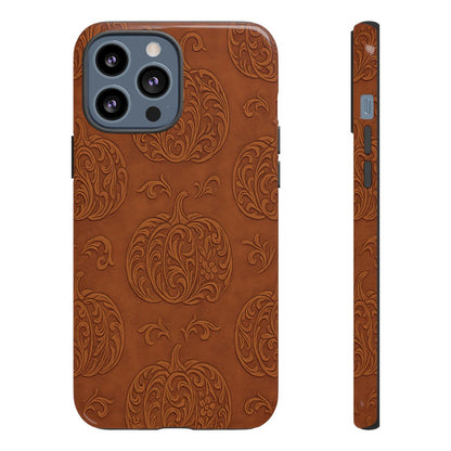 Embossed Pumpkins Tough Case