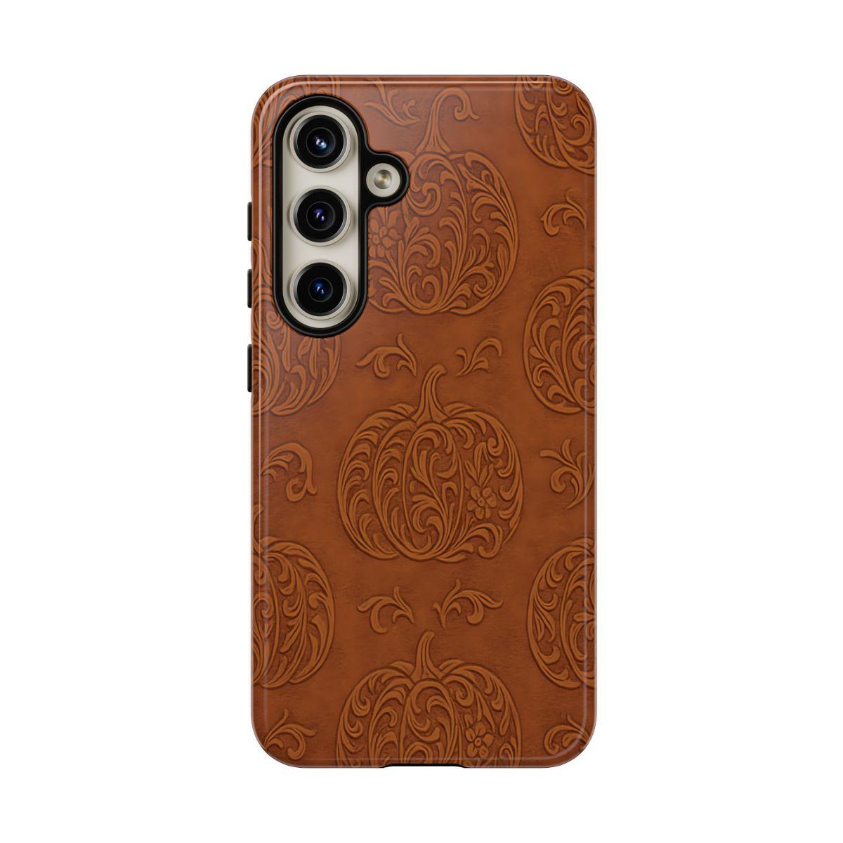Embossed Pumpkins Tough Case