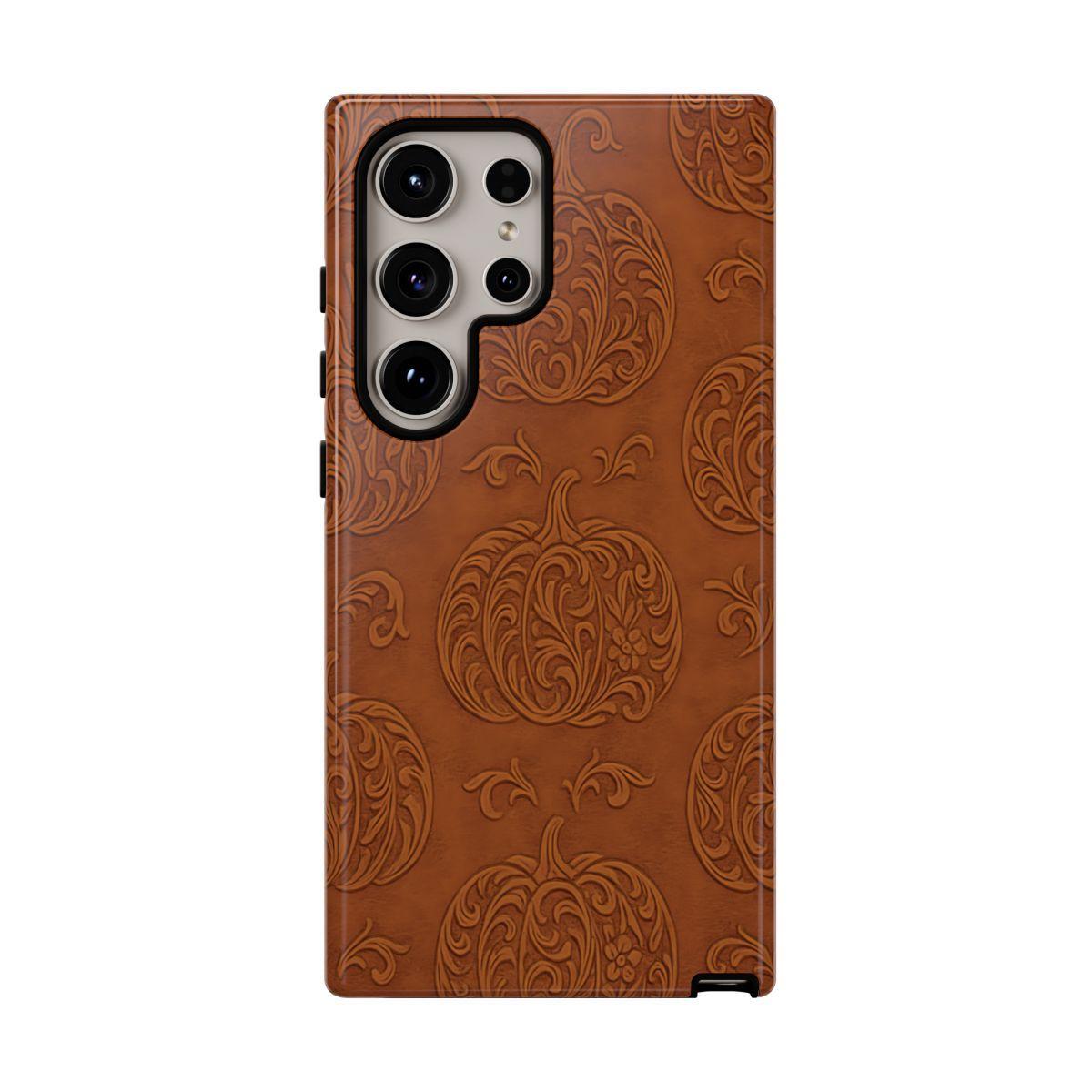 Embossed Pumpkins Tough Case