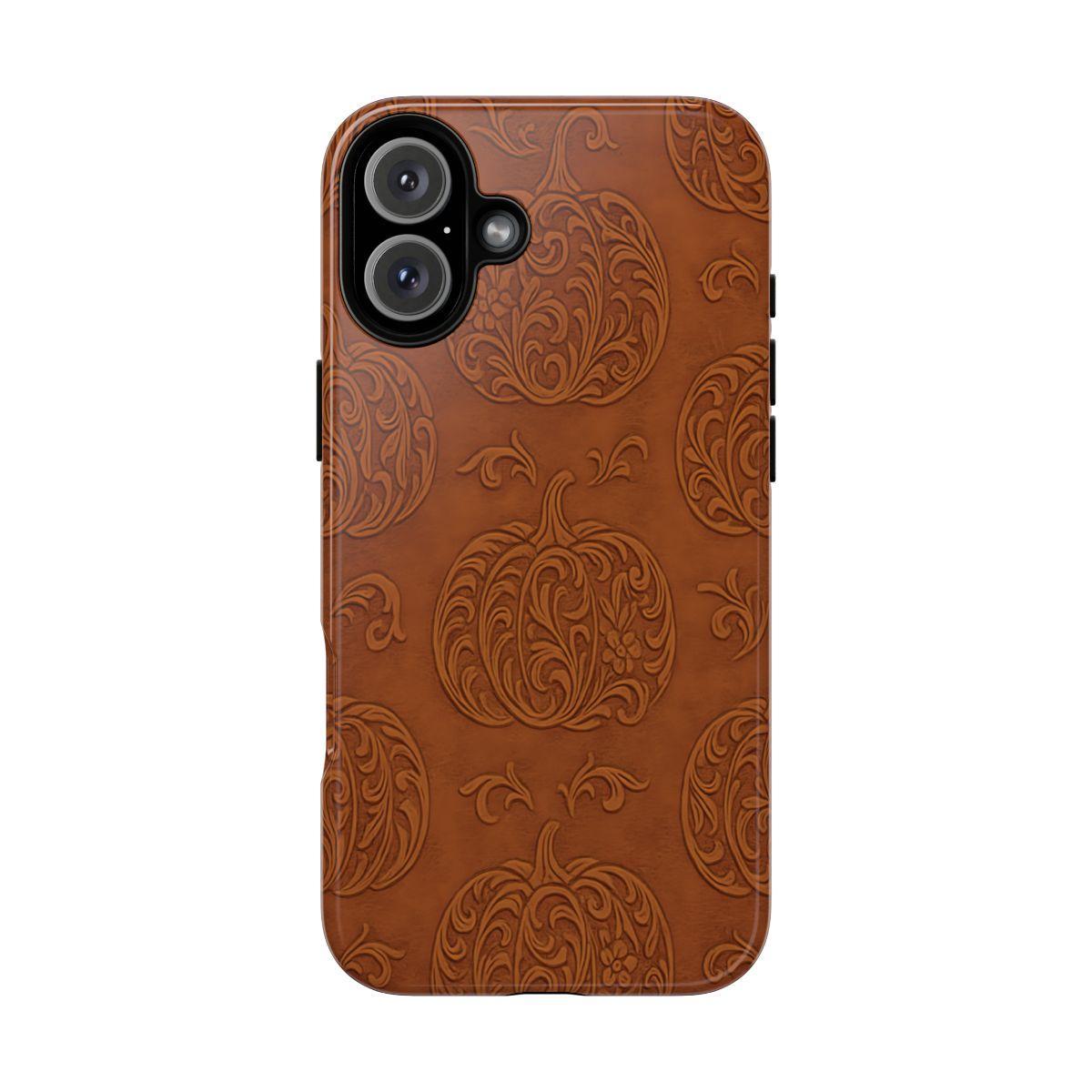 Embossed Pumpkins Tough Case