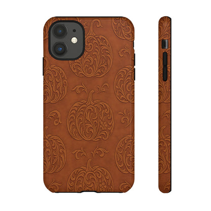 Embossed Pumpkins Tough Case