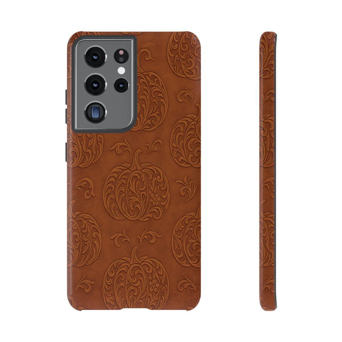 Embossed Pumpkins Tough Case