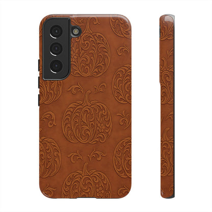Embossed Pumpkins Tough Case