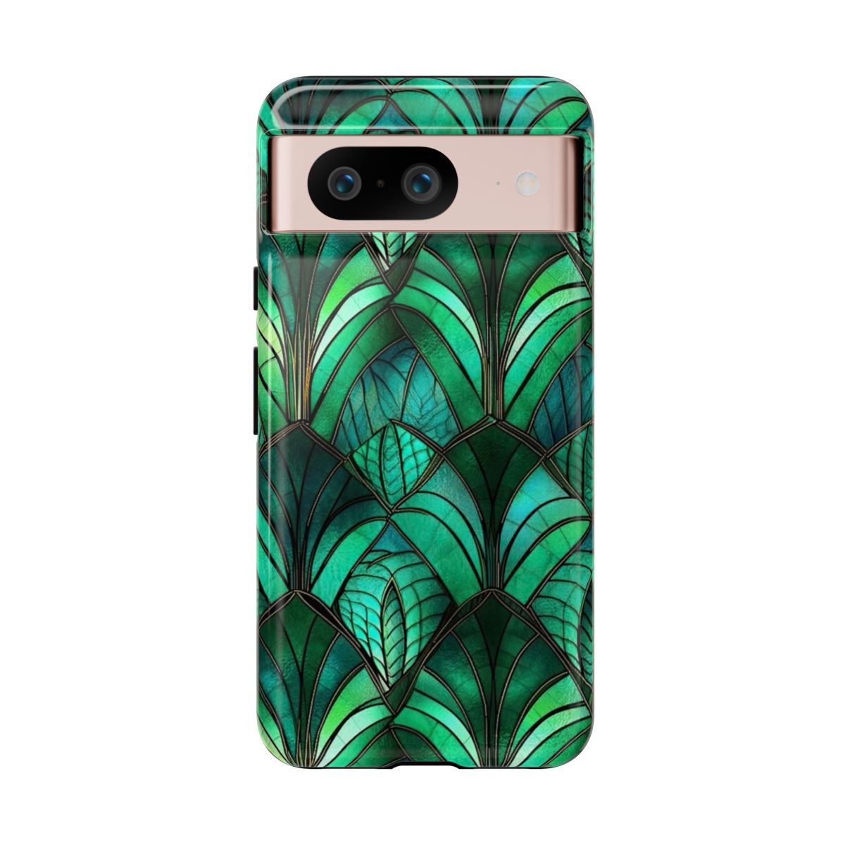 Emerald Green Stained Glass Tough Case