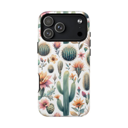 Floral Cactus Magnetic Case