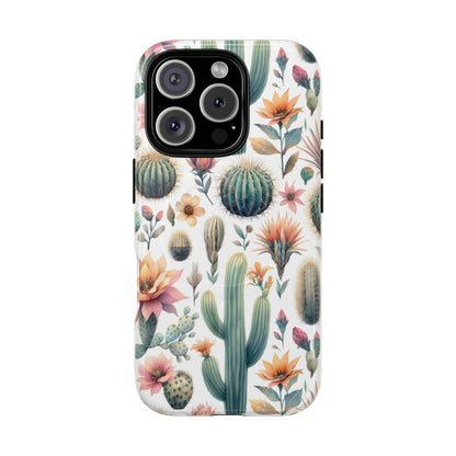 Floral Cactus Magnetic Case