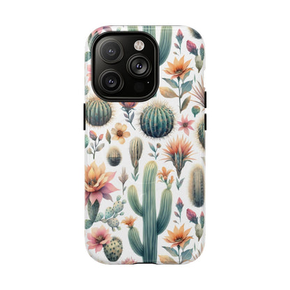 Floral Cactus Magnetic Case