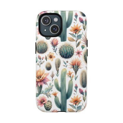 Floral Cactus Magnetic Case