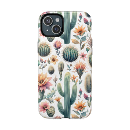Floral Cactus Magnetic Case