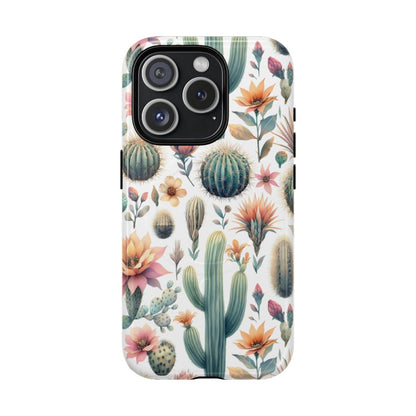 Floral Cactus Magnetic Case