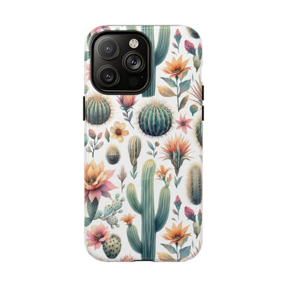 Floral Cactus Magnetic Case