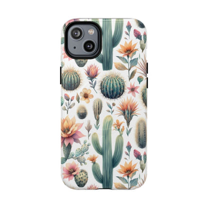 Floral Cactus Magnetic Case