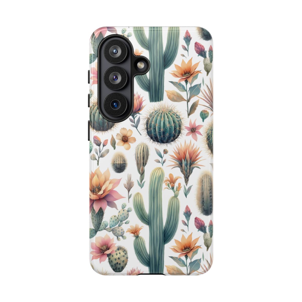 Floral Cactus Tough Case