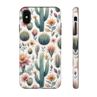 Floral Cactus Tough Case