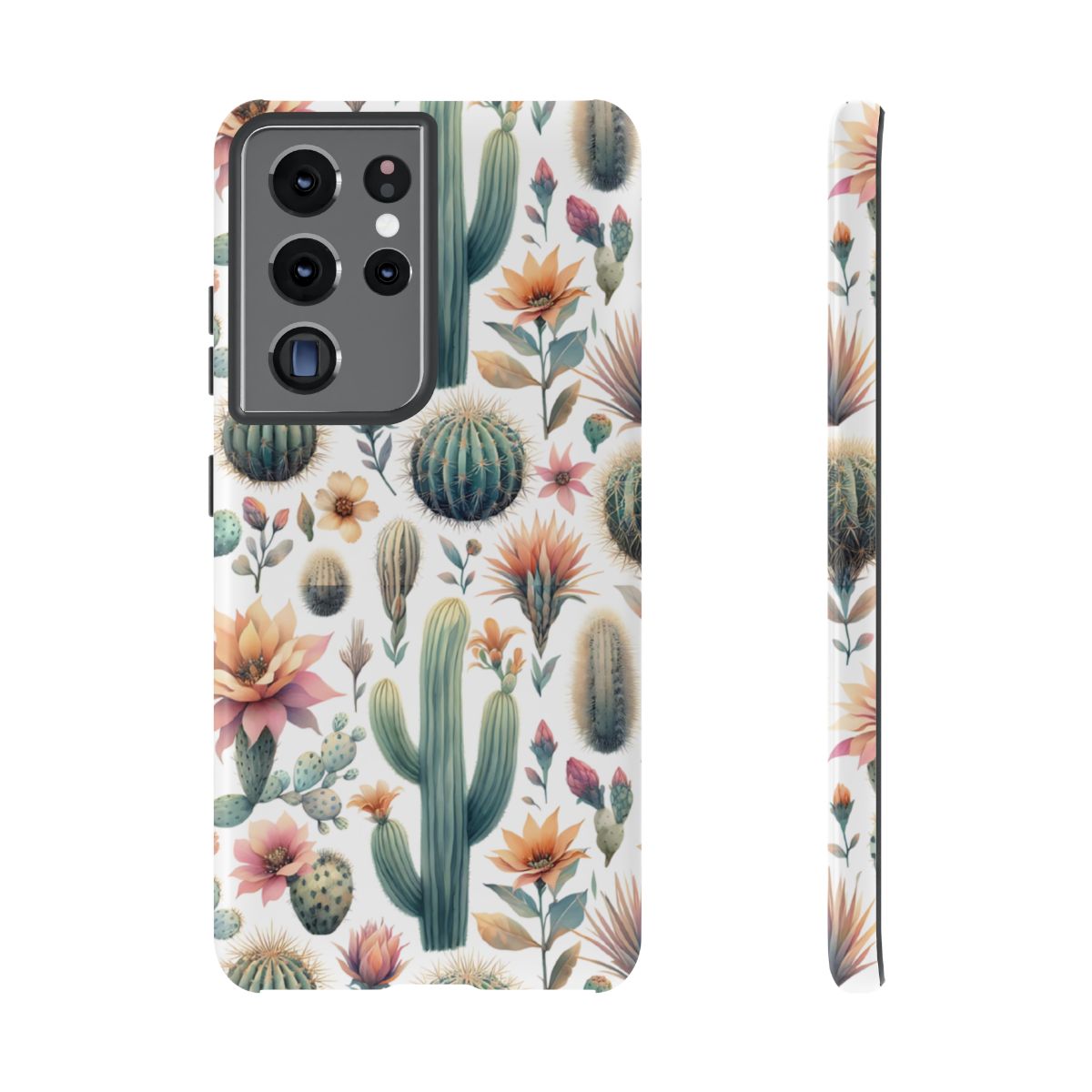 Floral Cactus Tough Case