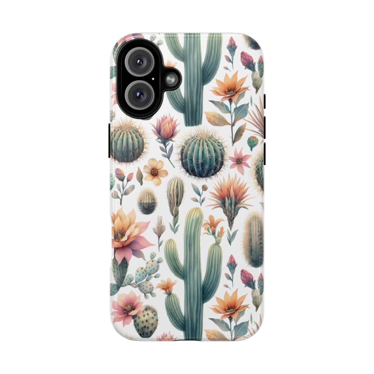 Floral Cactus Tough Case