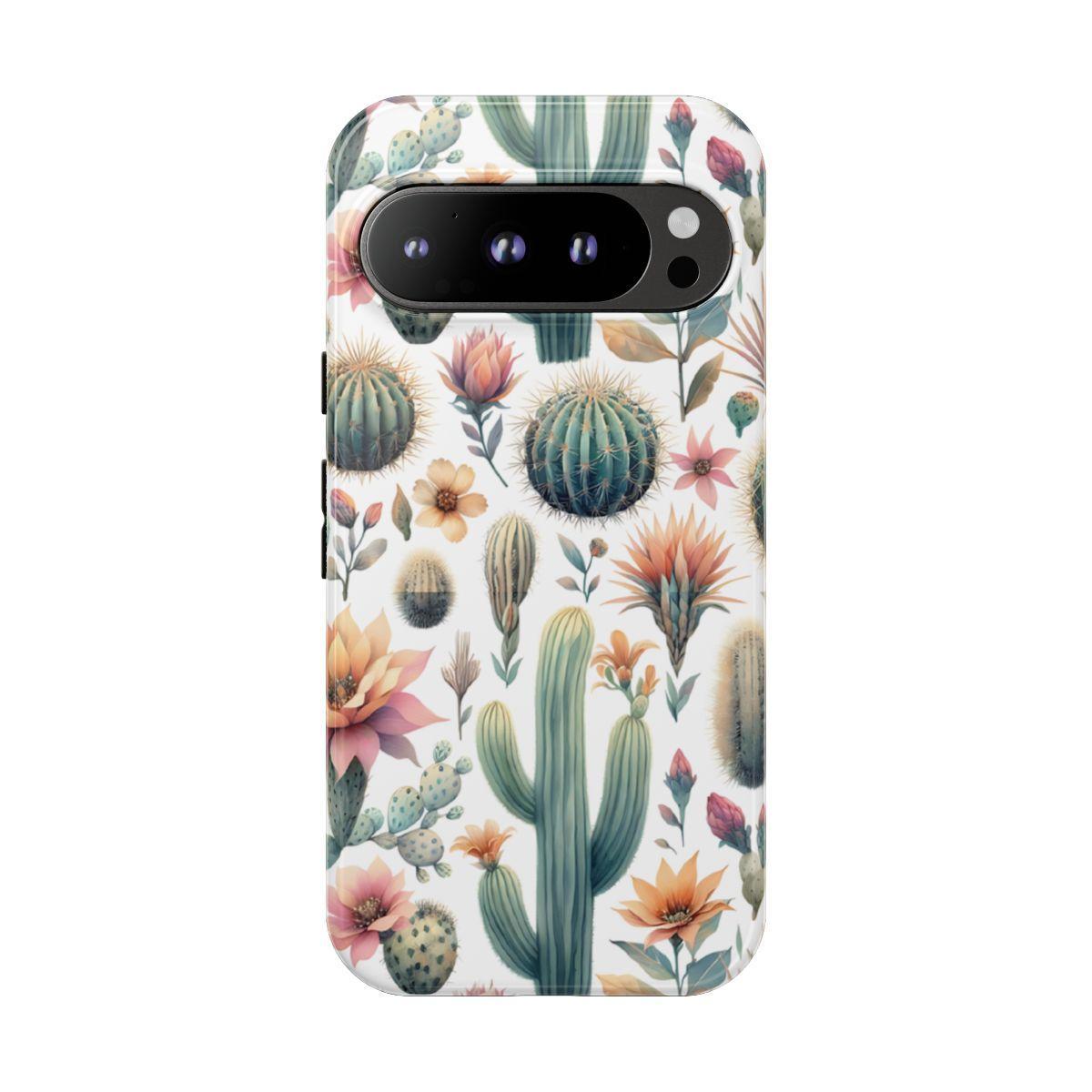 Floral Cactus Tough Case