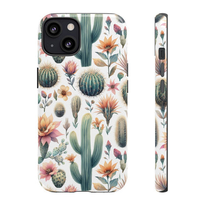 Floral Cactus Tough Case