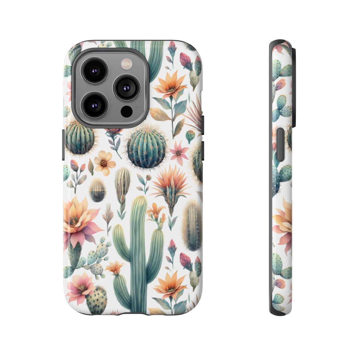 Floral Cactus Tough Case