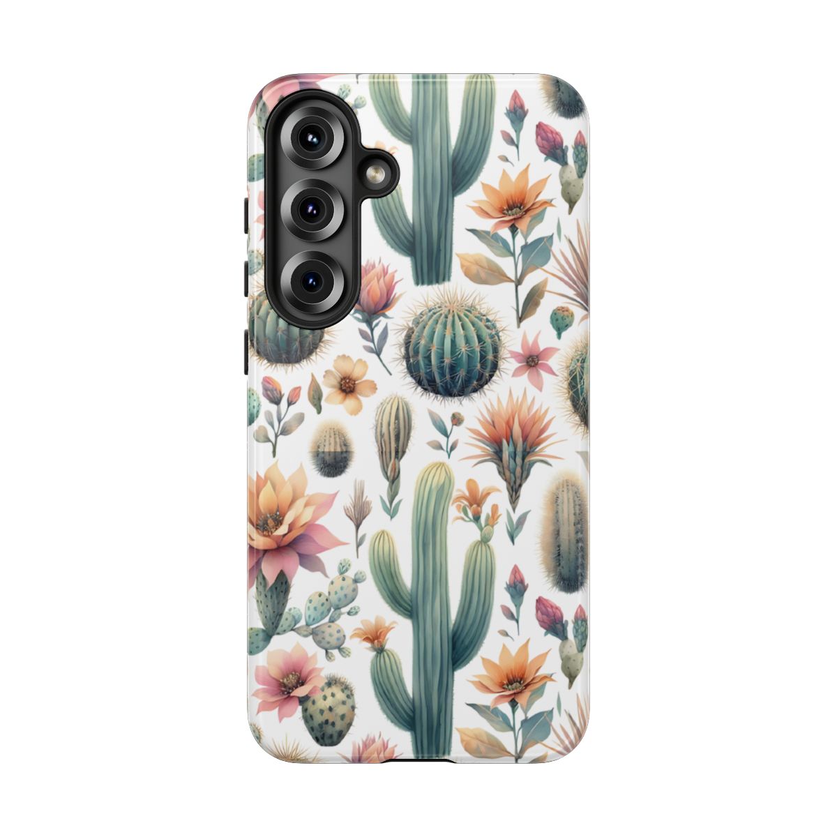 Floral Cactus Tough Case