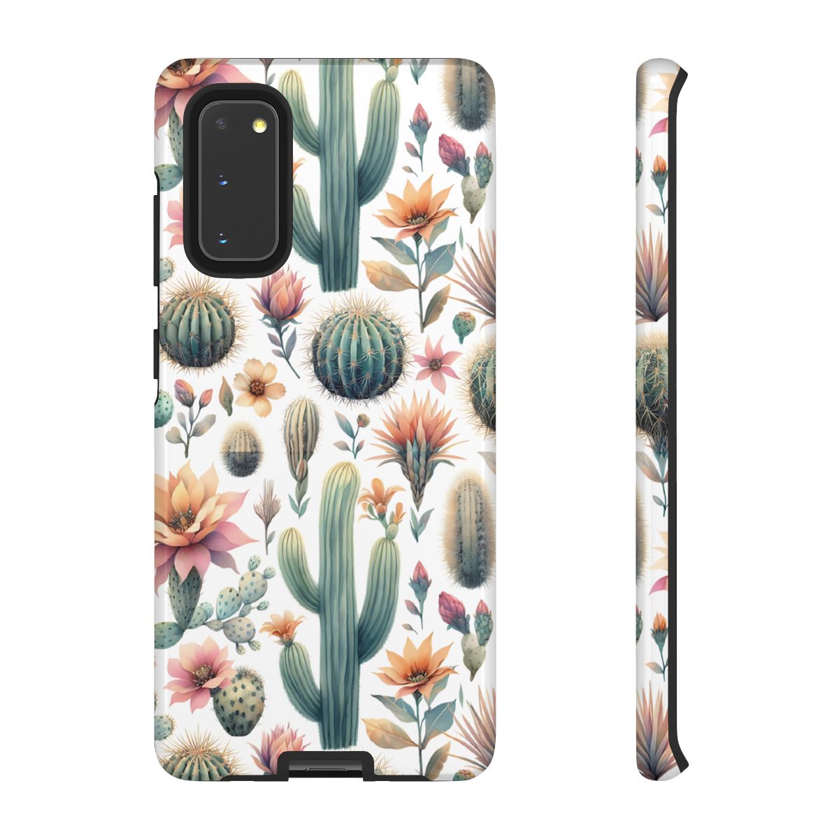 Floral Cactus Tough Case