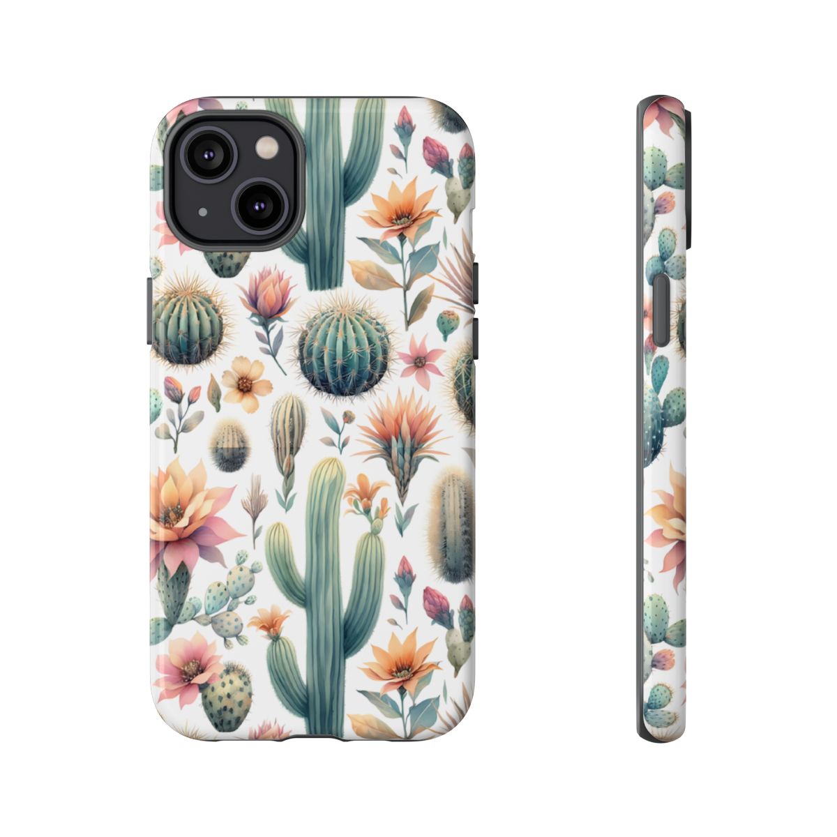 Floral Cactus Tough Case