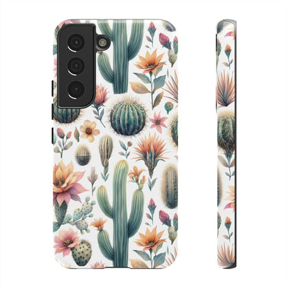 Floral Cactus Tough Case
