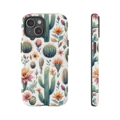 Floral Cactus Tough Case